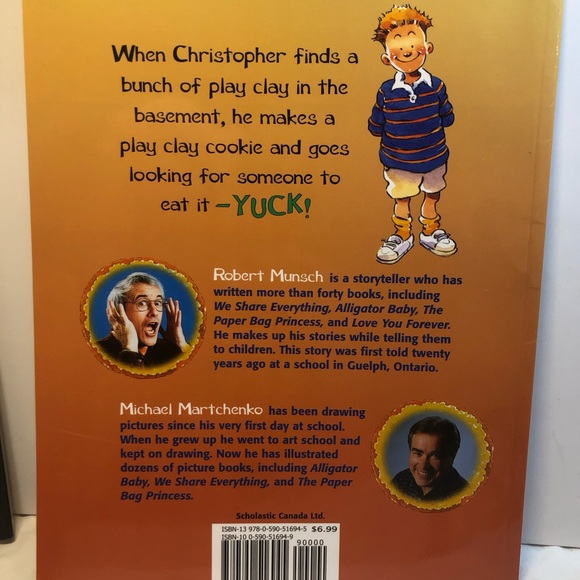 Read by Robert Munsch Mmm Cookies Book with Audio CD Story book read by Munsch - Picture 2 of 7